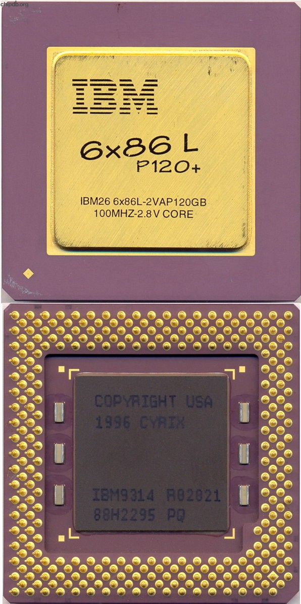 IBM 6x86L P120+ 6x86L-2VAP120GB