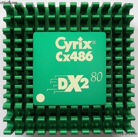 Cyrix CX486DX2-V80GP diff print