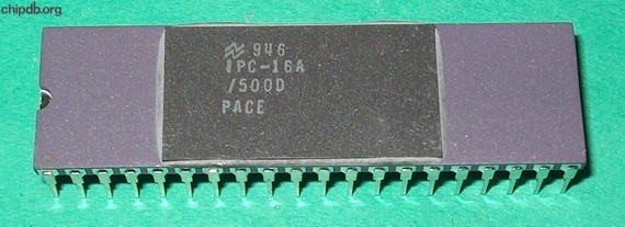 National Semiconductor IPC-16A/500D PACE