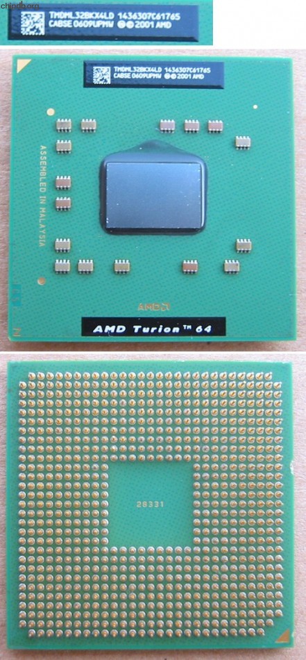 AMD Turion Mobile ML-32 TMDML32BKX4LD