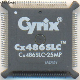 Cyrix CX486SLC-25MP