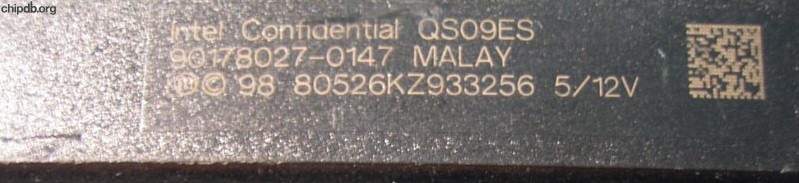 Intel Pentium III Xeon 80526KZ933256 QS09ES