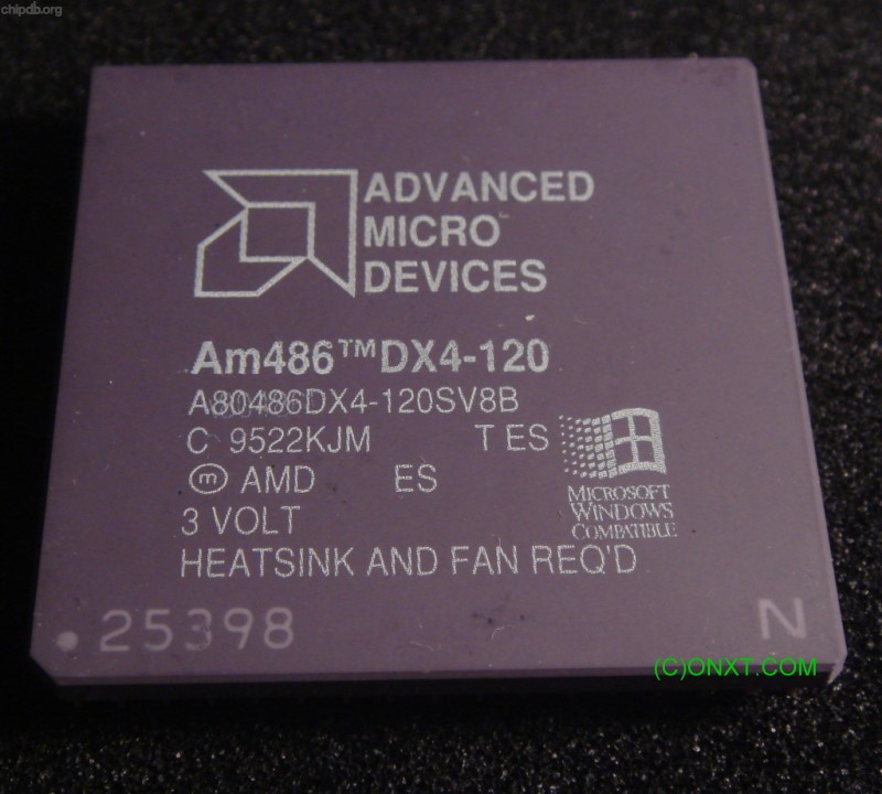 AMD A80486DX4-120SV8B ES