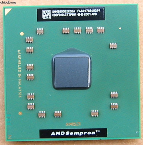 AMD Sempron Mobile 2800 SMN2800BIX3BA CBBFD