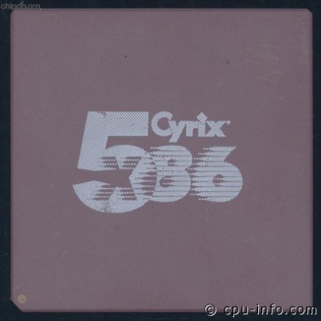 Cyrix Cyrix5x86 no speed indication