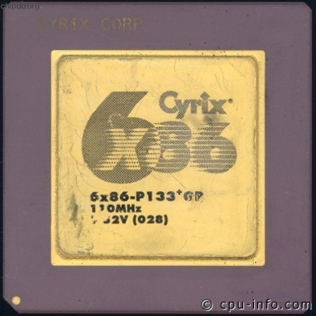Cyrix 6x86-P133+GP 3.52V (028)