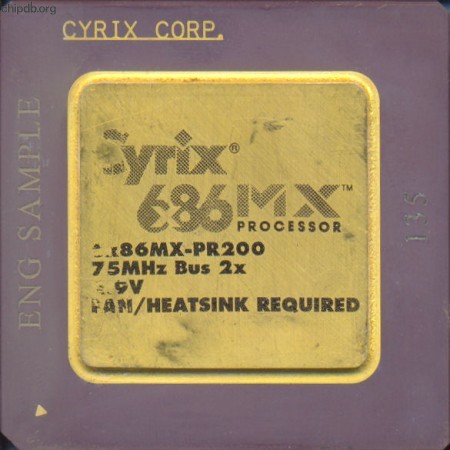 Cyrix 6x86MX-PR200 ES