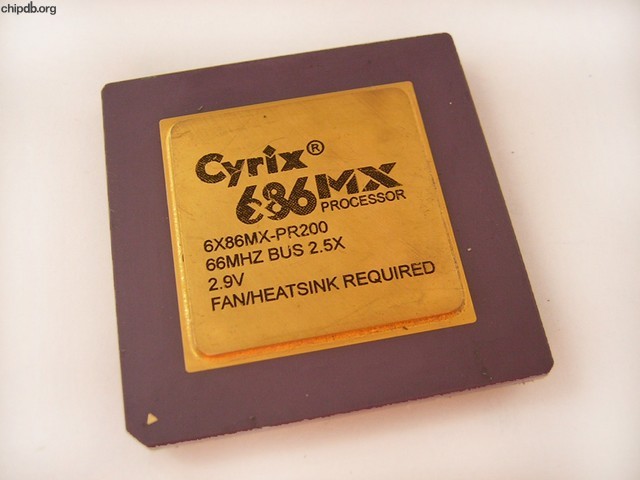 Cyrix 6x86MX-PR200 66MHz diff font