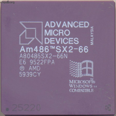 AMD A80486SX2-66N