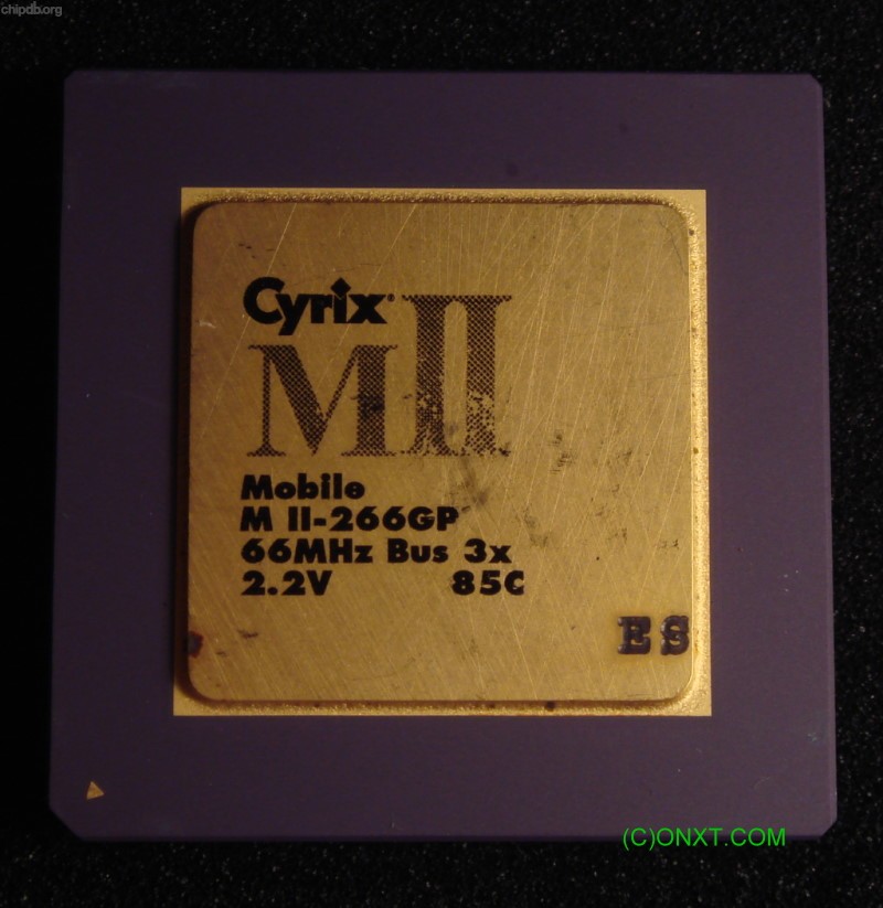 Cyrix MII-266GP 85C ES