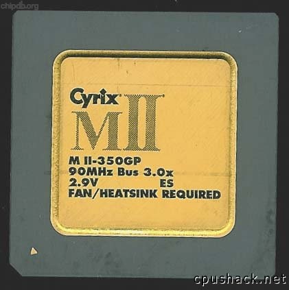 Cyrix MII-350GP ES