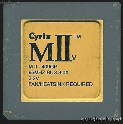Cyrix MIIv-400GP