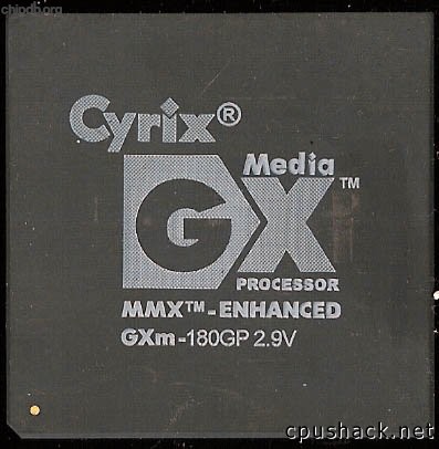 Cyrix MediaGX GXm-180GP 2.9V diff print