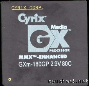 Cyrix MediaGX GXm-180GP 80C