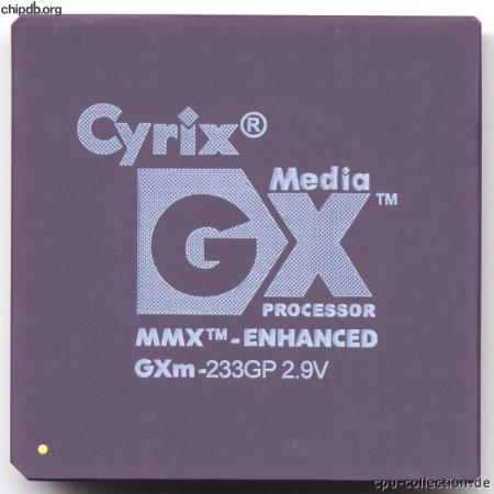 Cyrix MediaGX GXm-233GP