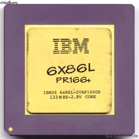 IBM 6x86L PR166+ 6x86L-2VAP166GB diff print