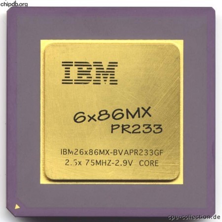 IBM 6x86MX PR233 6x86MX-BVAPR233GF
