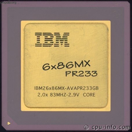 IBM 6x86MX PR233 6x86MX-AVAPR233GB