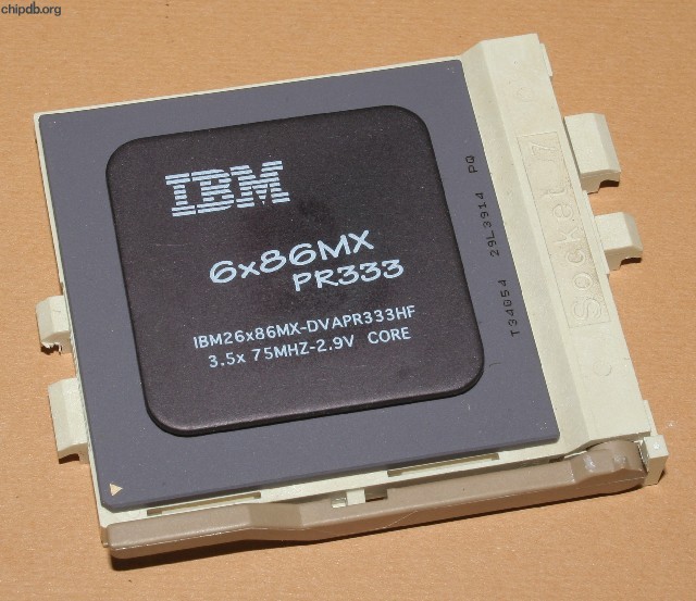 IBM 6x86MX PR333 6x86MX-DVAPR333HF
