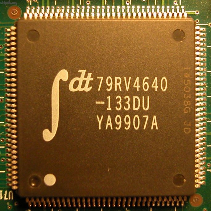IDT 79RV4640 MIPS based microcontroller
