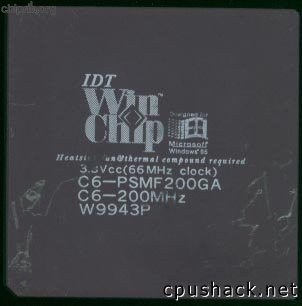 IDT WinChip C6-PSMF200GA diff logo 2