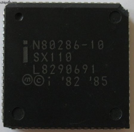 Intel N80286-10 SX110
