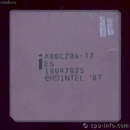 Intel A80C286-12 ES