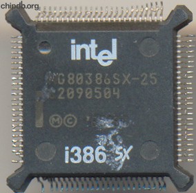 Intel NG80386SX-25