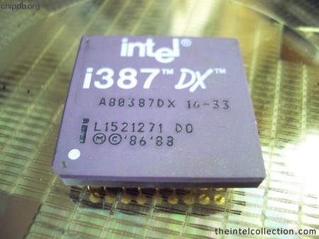 Intel A80387DX 16-33