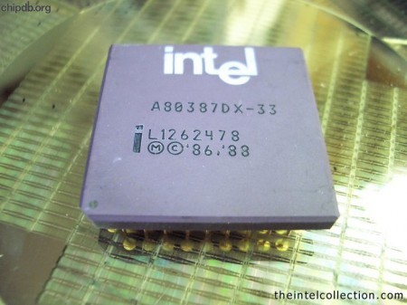 Intel A80387DX-33