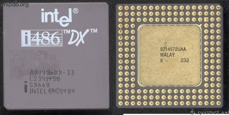 Intel A80486DX-33 SX668
