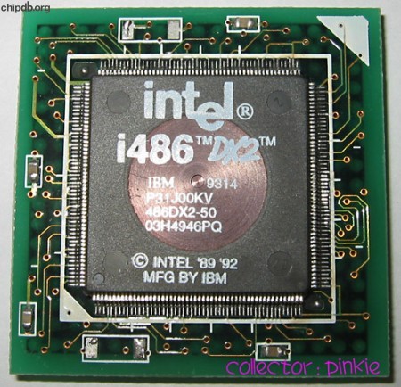 Intel 486DX2-50 03H4946PQ IBM part numbers