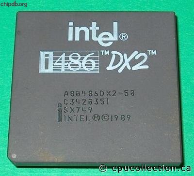 Intel A80486DX2-50 SX749