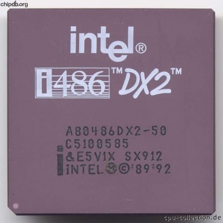 Intel A80486DX2-50 SX912