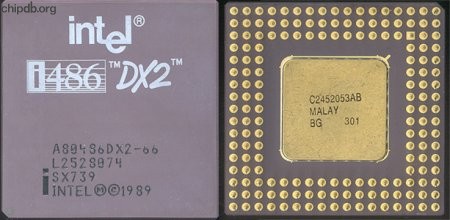 Intel A80486DX2-66 SX739