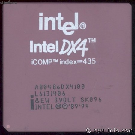 Intel A80486DX4100 SK096