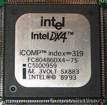 Intel FC80486DX4-75 SX883