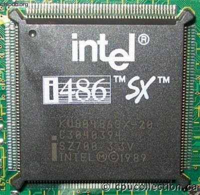 Intel KU80486SX-20 SZ700