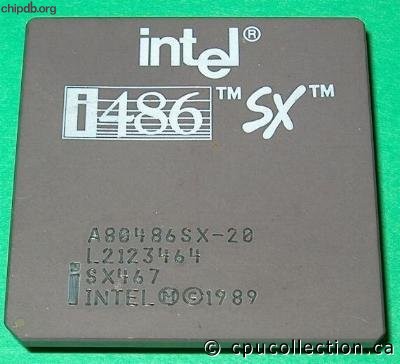 Intel A80486SX-20 SX467