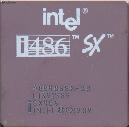 Intel A80486SX-20 SX406