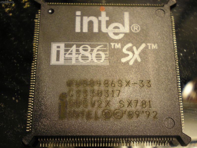 Intel KU80486SX-33 SX781