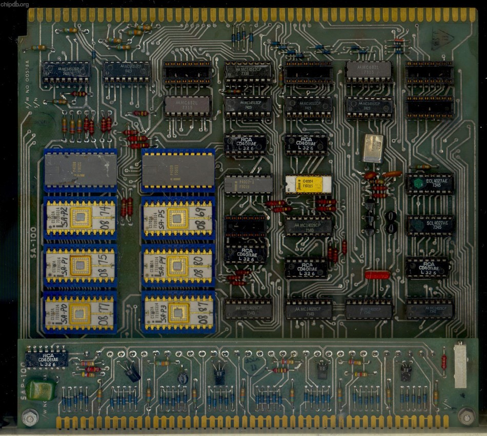 Intel C4004 complete board