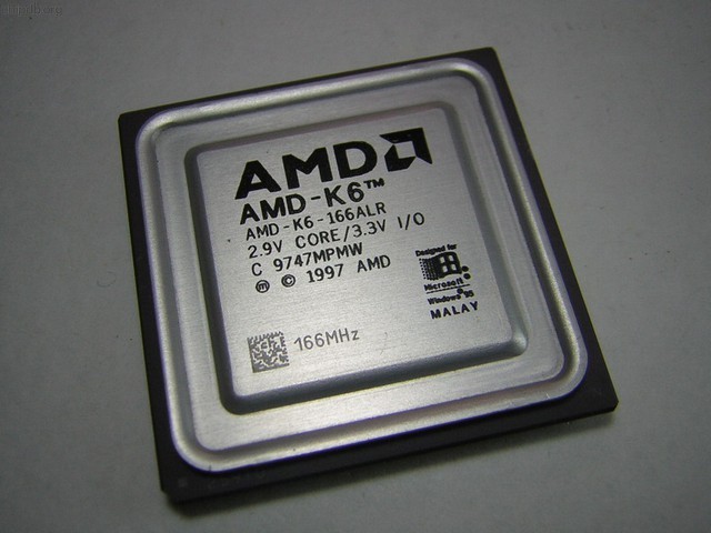 AMD AMD-K6-166ALR engraved speed