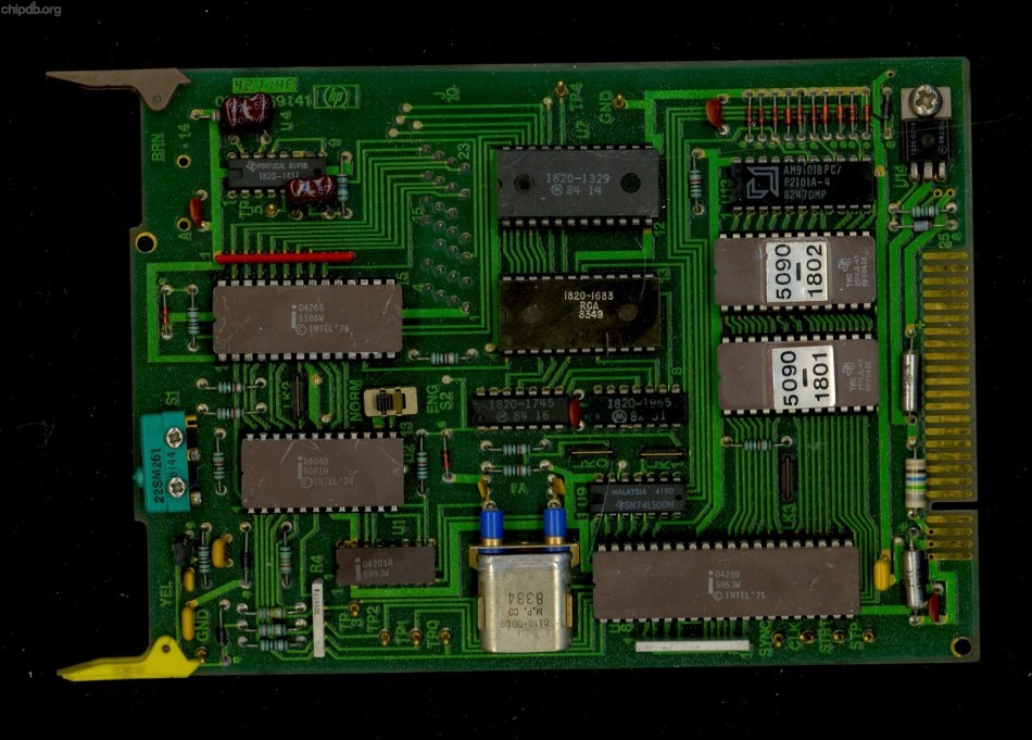 Intel D4040 complete board