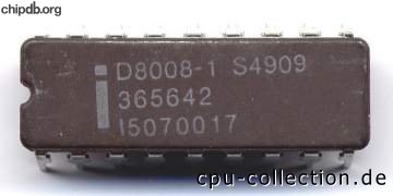 Intel D8008-1 S4909