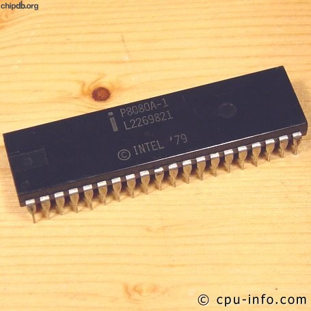 Intel P8080A-1 INTEL 79 diff print