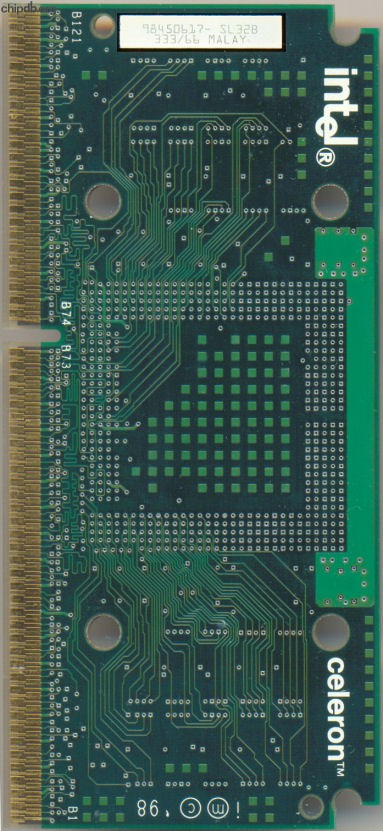 Intel Celeron 333/66 SL32B