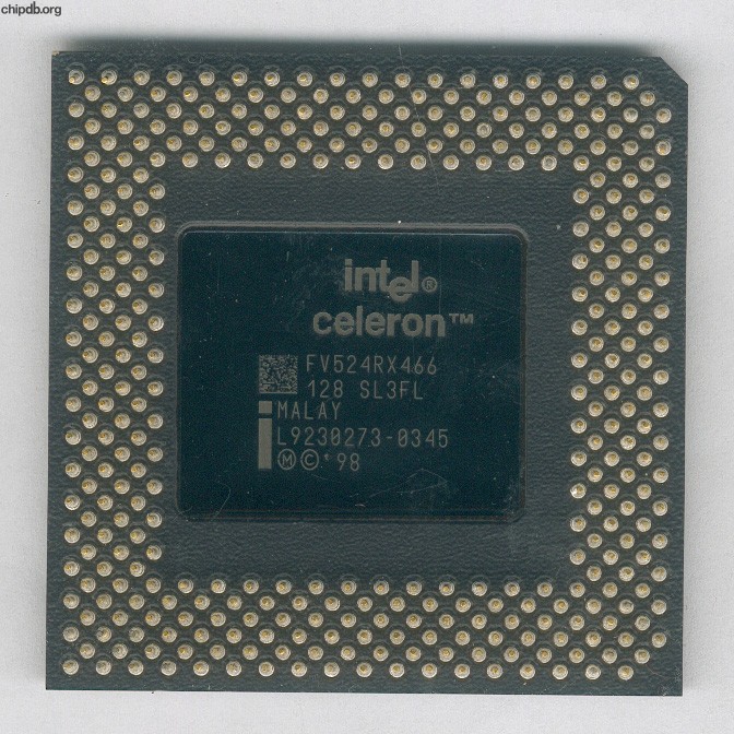 Intel Celeron FV524RX466 SL3FL