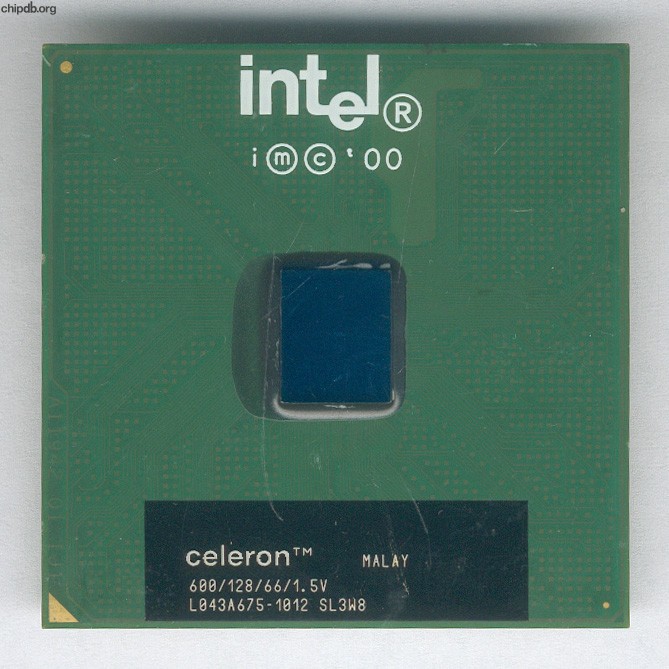 Intel Celeron 600/128/66/1.5V SL3W8