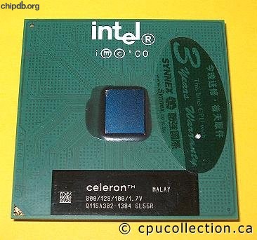 Intel Celeron 800/128/100/1.7V SL55R